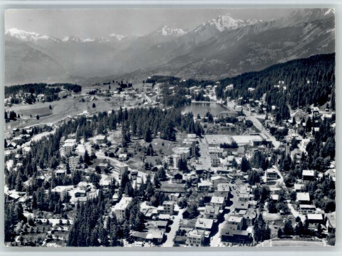 Montana Crans-Montana VS Fliegeraufnahme