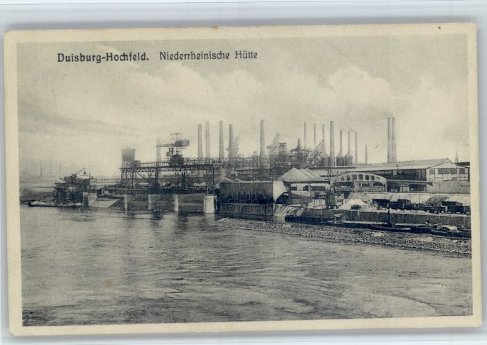 Duisburg Ruhr Duisburg Niederheinische Huette