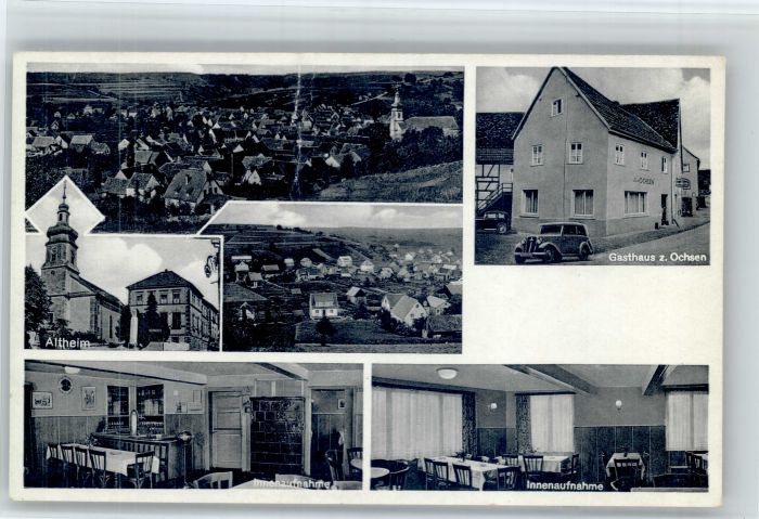 Buchen Odenwald Altheim Gasthaus Ochsen