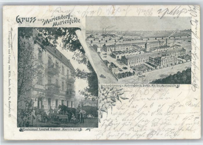 Marienfelde Mariendorf Restaurant Canrad Knauer