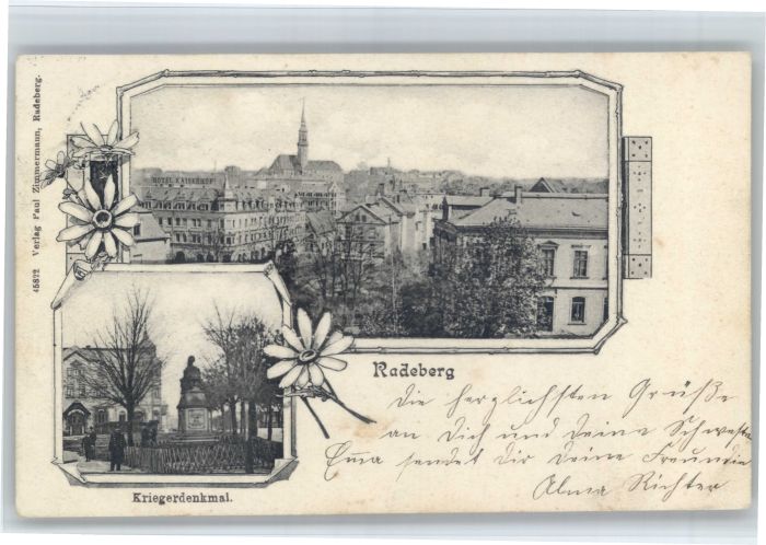 Radeberg Sachsen Krieger Denkmal