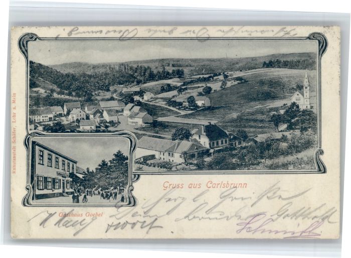 Carlsbrunn Gasthaus Goebel