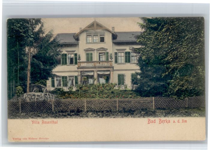 Bad Berka Villa Rosenthal