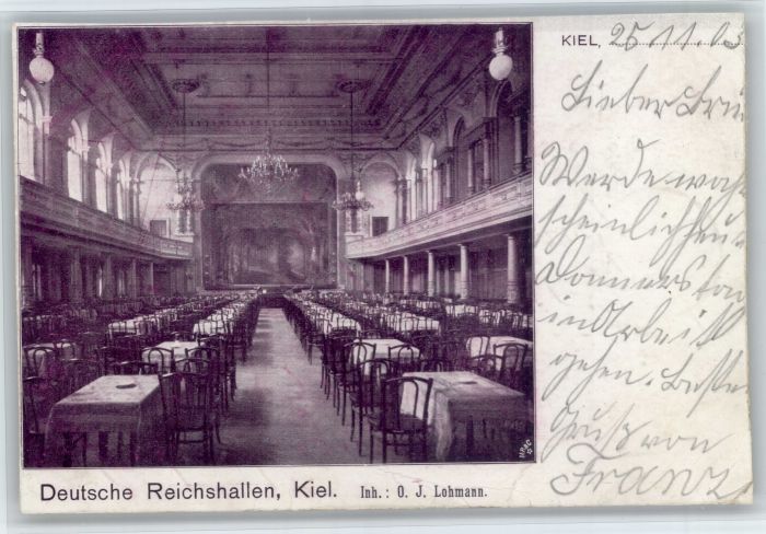 Kiel Deutsche Reichshalle