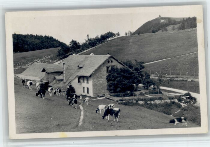 Weissenstein SO Weissenstein Wirtschaft Sennhaus