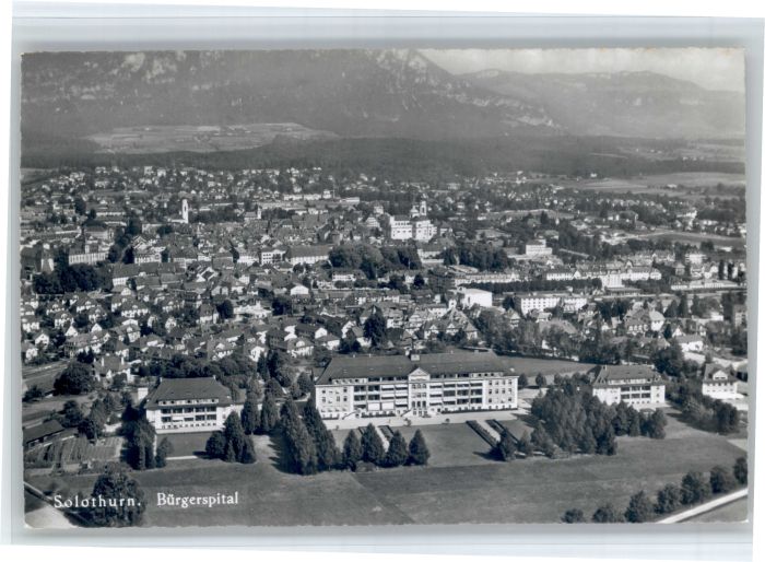 Solothurn Buergerspital Fliegeraufnahme