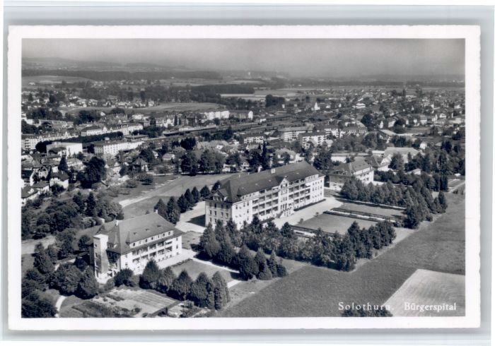 Solothurn Buergerspital Fliegeraufnahme