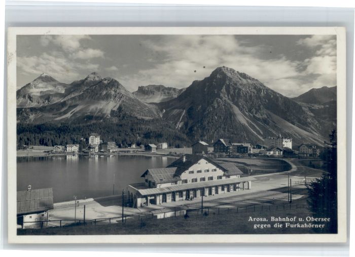Arosa GR Arosa Bahnhof Obersee