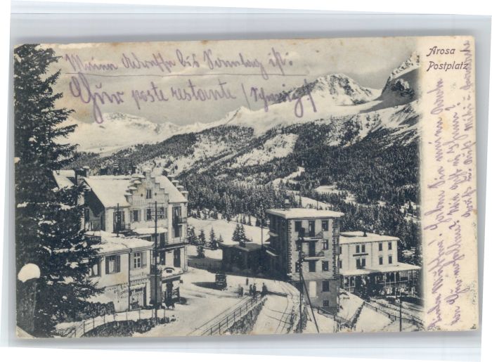 Arosa GR Arosa Postplatz