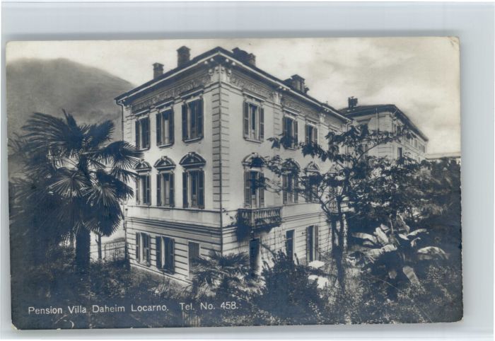 Locarno TI Locarno Pension Villa Daheim