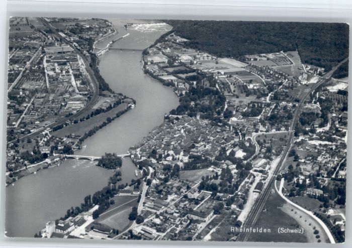 Rheinfelden AG Rheinfelden Fliegeraufnahme