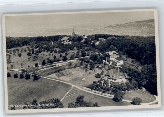 St Chrischona Fliegeraufnahme