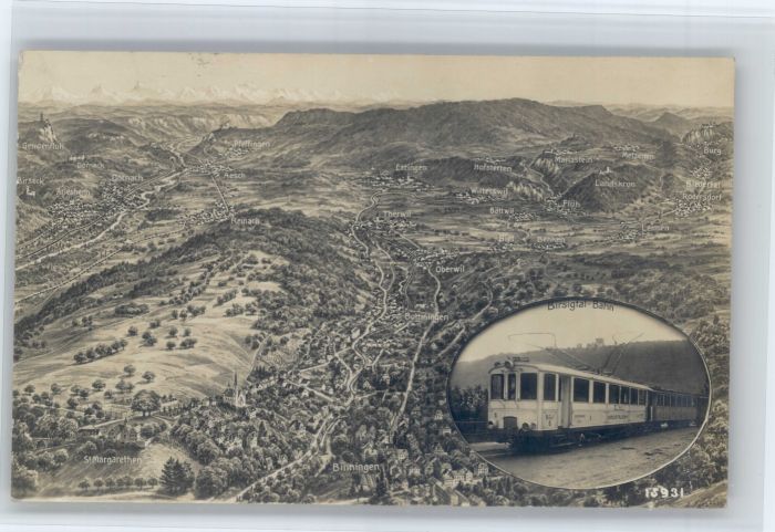 Binningen Arlesheim St Margarethen Birsigtal Bahn