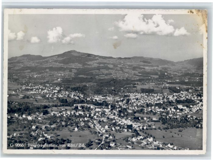 Rueti ZH Rueti Fliegeraufnahme