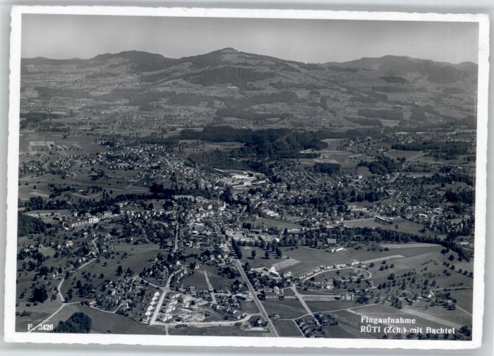 Rueti ZH Rueti Fliegeraufnahme