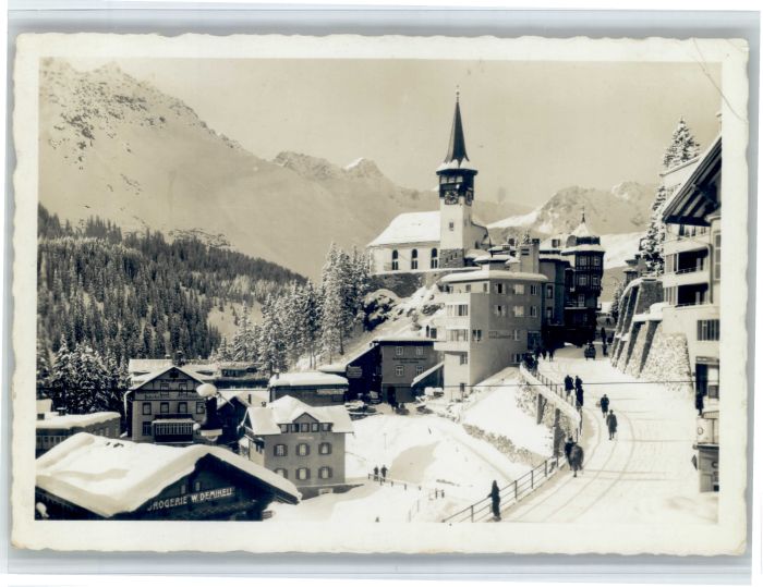 Arosa GR Arosa Poststrasse Kirche