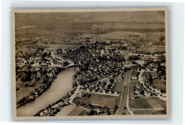 Solothurn Fliegeraufnahme