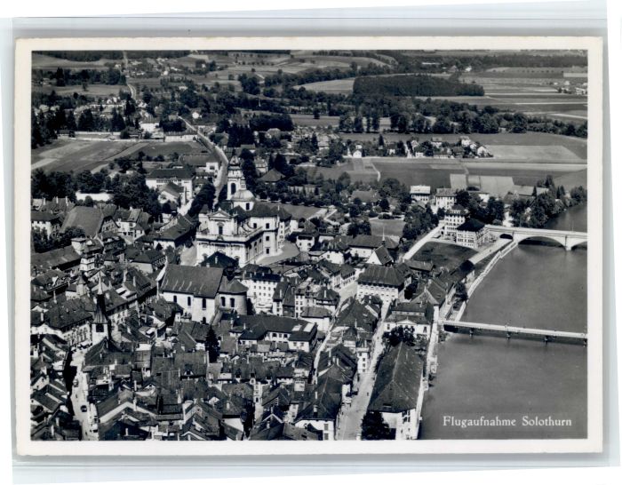 Solothurn Fliegeraufnahme