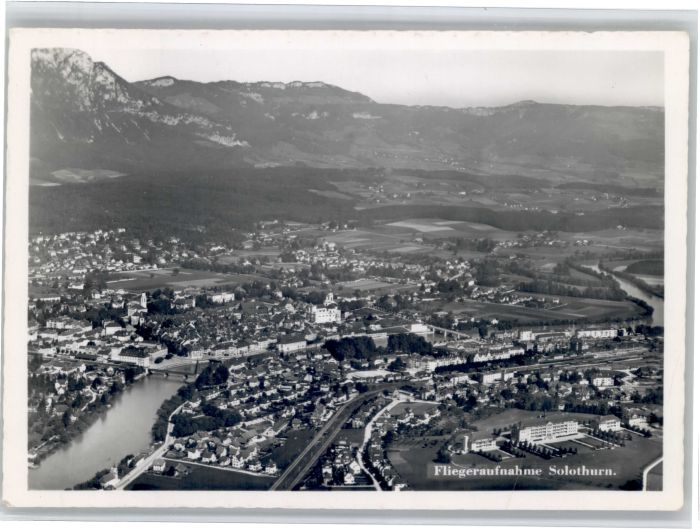 Solothurn Fliegeraufnahme
