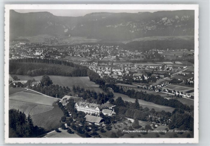 Solothurn Bleichenberg Fliegeraufnahme