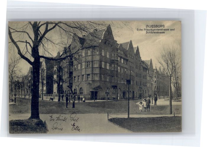 Augsburg Prinzregentenstrasse Schaezierstrasse