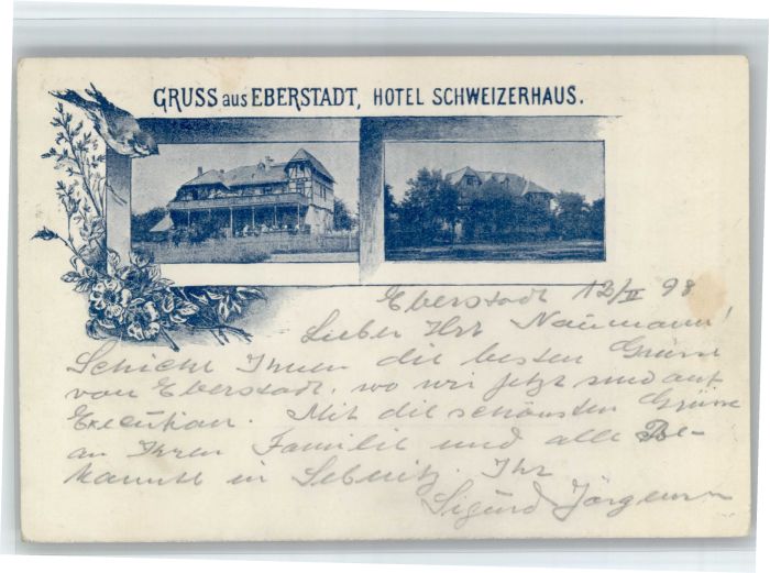 Eberstadt Darmstadt Hotel Schweizerhaus