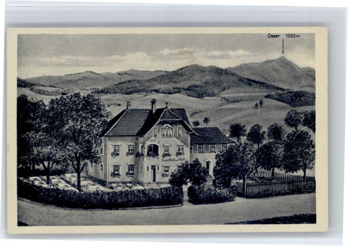 Arrach Gasthof Pension Josef Geiger Gasthaus zur Post