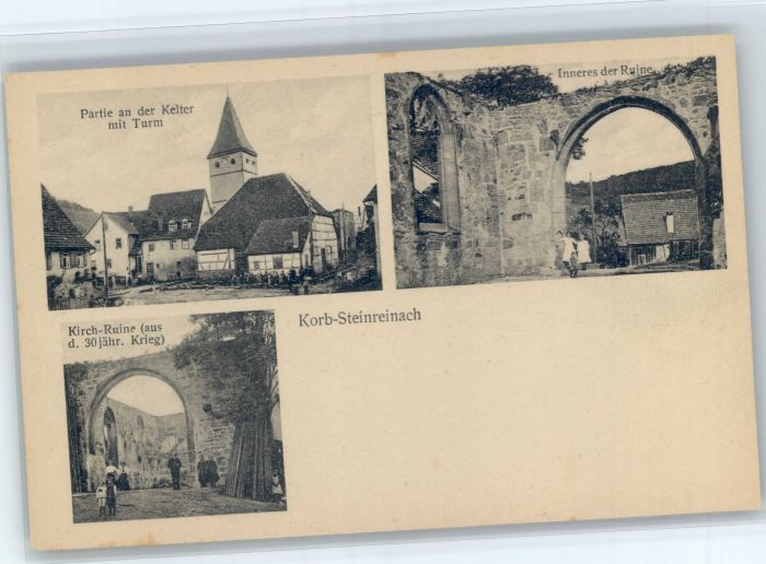 Steinreinach Kelter Turm Ruine