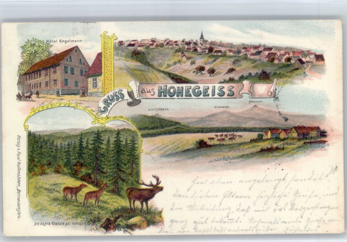 Hohegeiss Harz Hohegeiss Hotel Engelmann Hirsch