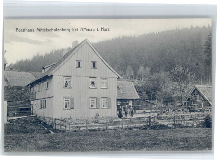 Altenau Harz Forsthaus Mittelschulenberg