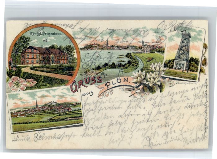 Ploen See Ploen Prinzenhaus Turm