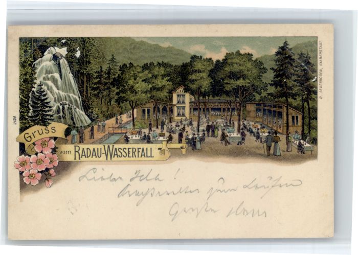 Bad Harzburg Radau Wasserfall