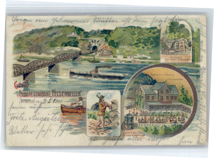 Hameln Weser Hameln Restaurant Felsenkeller Pension