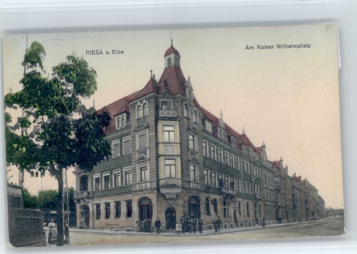Riesa Sachsen Riesa Kaiser Wilhelmplatz