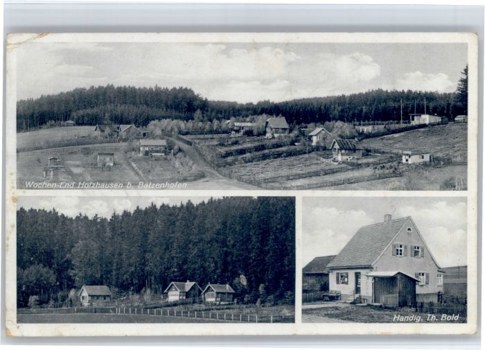 Holzhausen Batzenhofen Handlung Th. Bold
