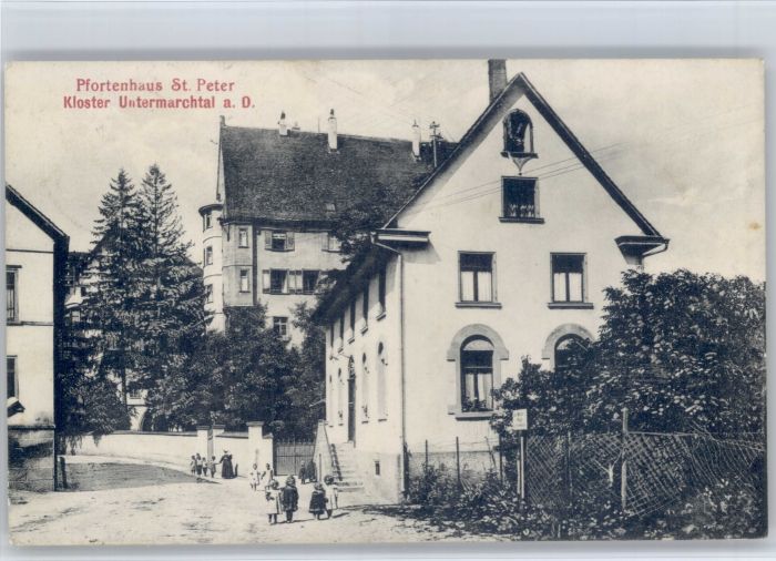 Untermarchtal Kloster Pfortenhaus St. Peter