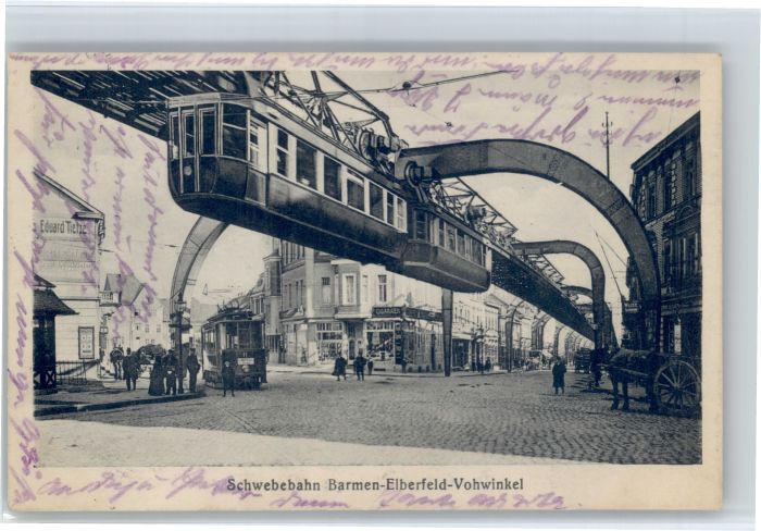 Elberfeld Wuppertal Elberfeld Barmen Vohwinkel Schwebebahn