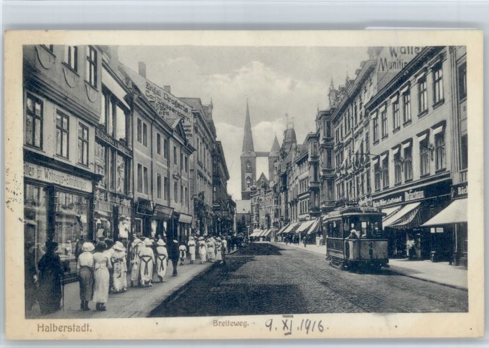 Halberstadt Strassenbahn Breiteweg