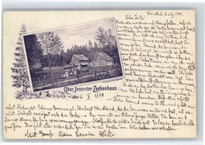 Clausthal-Zellerfeld [Stempelabschlag] Zechenhaus