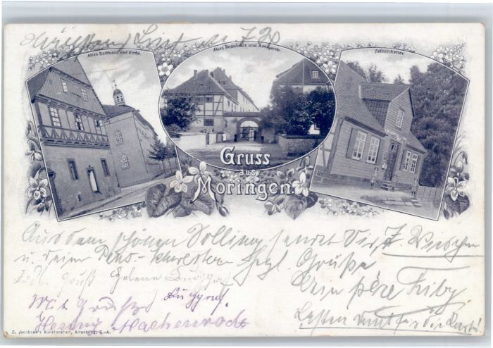 Moringen Rathaus Brauhaus Amtsgericht Felsenkeller