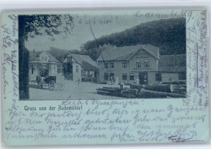 Bovenden ? Gasthaus Rodethal Rodemuehle