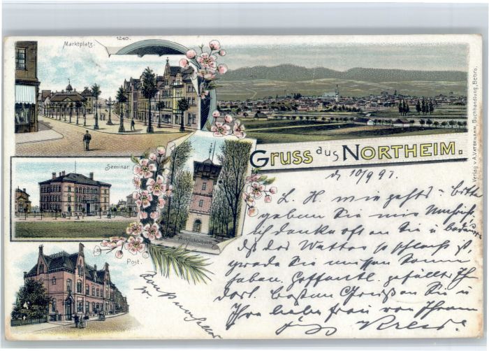 Northeim Marktplatz Seminar Post Turm