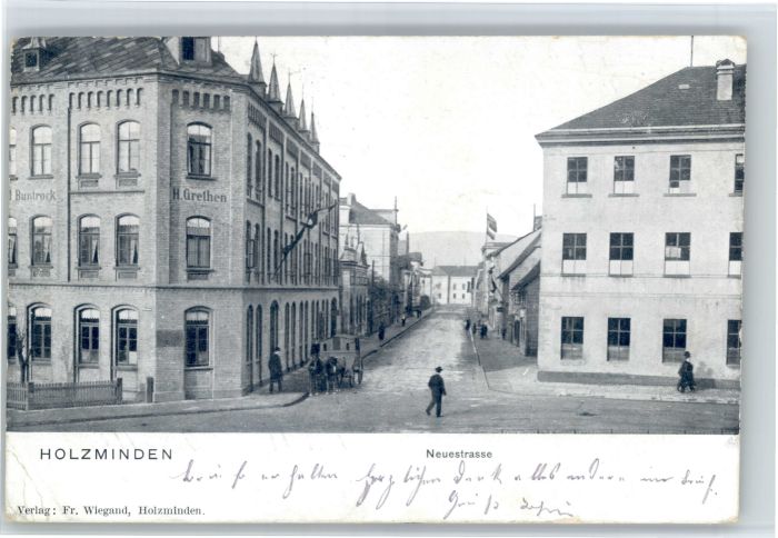 Holzminden Weser Holzminden Neuestrasse