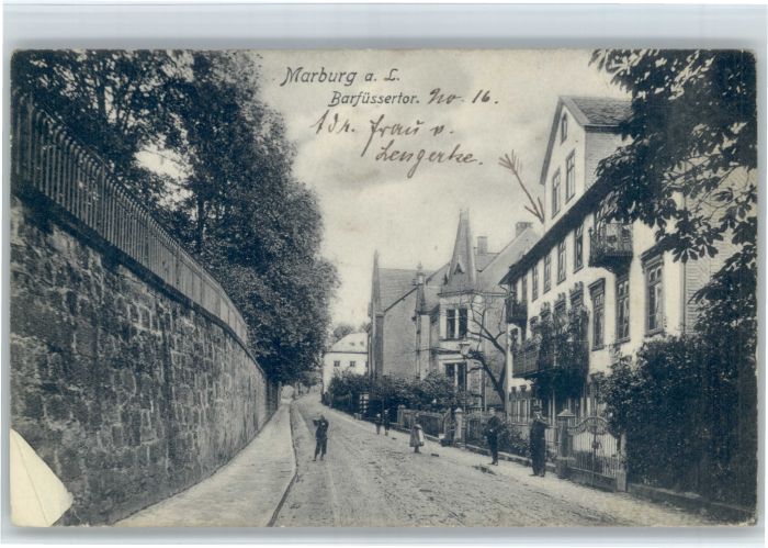 Marburg Lahn Barfuessertor