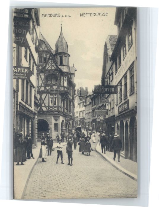Marburg Lahn Wettergasse