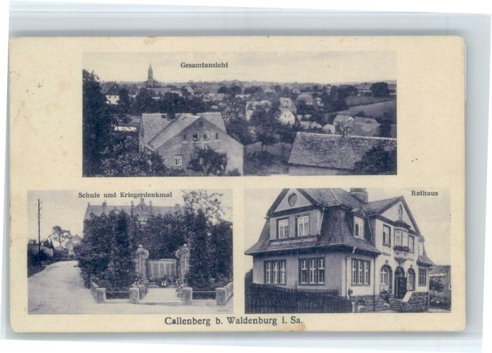 Callenberg Hohenstein-Ernstthal Schule Rathaus