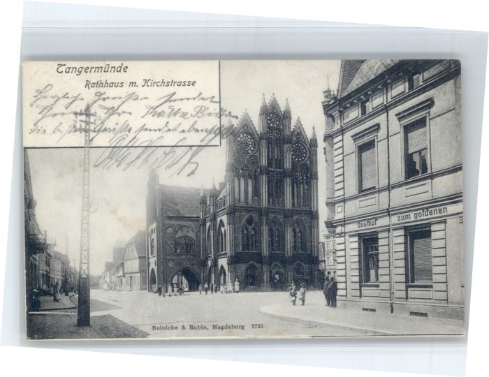 Tangermuende athaus Kirchstrasse