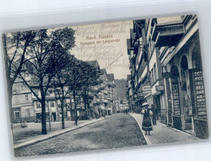 Hannoversch Muenden irchplatz Langestrasse