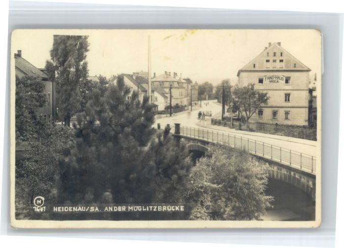 Heidenau Mueglitzbruecke Frind-Haus x