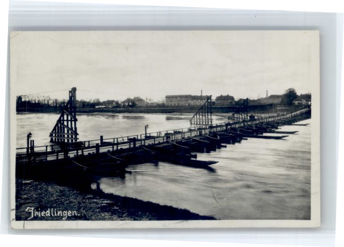 Friedlingen Rheinbruecke Schiffsbruecke x